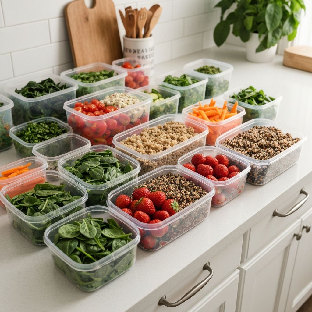 Meal-Prep für die Woche